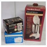 2 food choppers & drink master