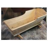 Early pine cradle
