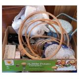 Box sewing - hoops, thread, etc