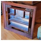 Mirrored back Shadow box