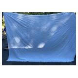 White queen quilt - needs cleaning