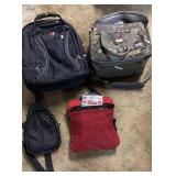 4 misc travel bags