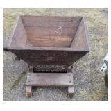 barrel top Corn crusher.