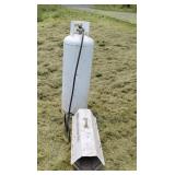 155,000 BTU propane salamander heater, with 100lb