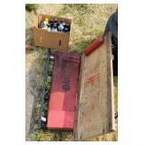 2 creepers, misc. Lubricants.