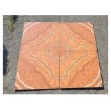 36x36 4 tile floor design.