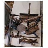 Early tools, scroll saw, miter saw,etc