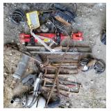 Tools, hydraulic ram, etc