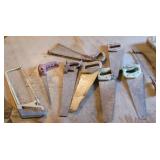 Lot of saws.