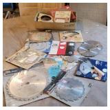 Box circular saw blades, and grinding wheels.