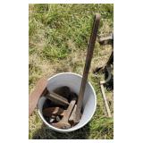 Bucket lot shoe lasts