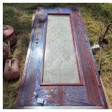 New Heavy metal security entry door with keys