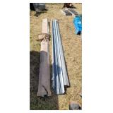 Lot of drip edge. Mixed quantities of white,