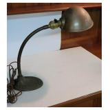 Gooseneck industrial desk lamp