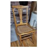 Birdseye maple ladies rocker