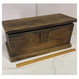 small Primitive wooden tool box
