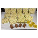 Box of floating daisy citronella candles and