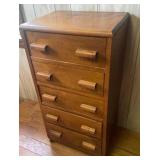 Sewing cabinet/dresser with contents