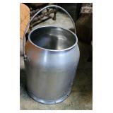 Large stainless bucket