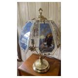 touch Lamp with eagle shade