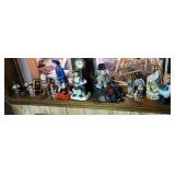 Windowsill Contents - clowns, drunks, etc