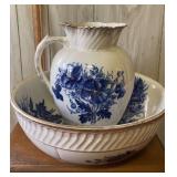 Beautiful Trent wash bowl and pitcher