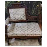 Small Eastlake settee