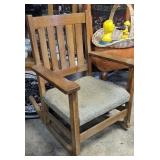 Mission oak Grand Rapids rocker