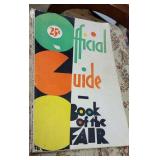1933 official guide book fair