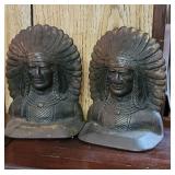 Pr Indian head bookends
