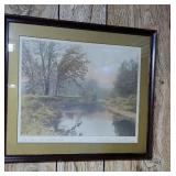 Wallace nutting print - favorite waterside