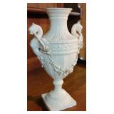 Italian white vase