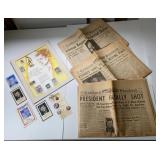 Box of interesting JFK ephemera