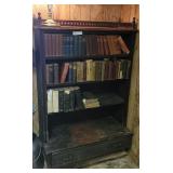 Victorian bookcase - needs work - not including