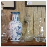Box vases and decanters