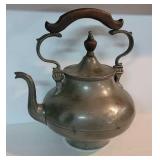 Very early pewter teapot