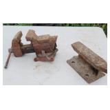 Vice and small anvil
