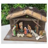 Nativity set, made in West Germany.