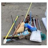 Yard tools, jack, etc.