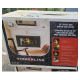 24" vented gas fire log set