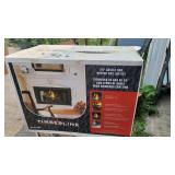 24" vented gas fire log set