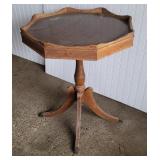 Octagon end table