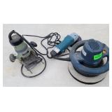 Router, buffer, grinder.