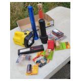 Flashlight box lot.