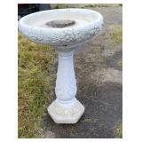 Concrete Bird bath.