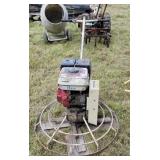 Ir concrete power trowel