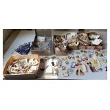 Box of miscellaneous costume jewelry