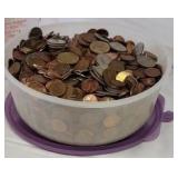 Modern? Coins found in closet - unsorted - it