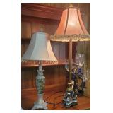 2 modern Lamps