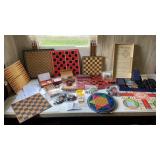 Neat box of retro board games etc